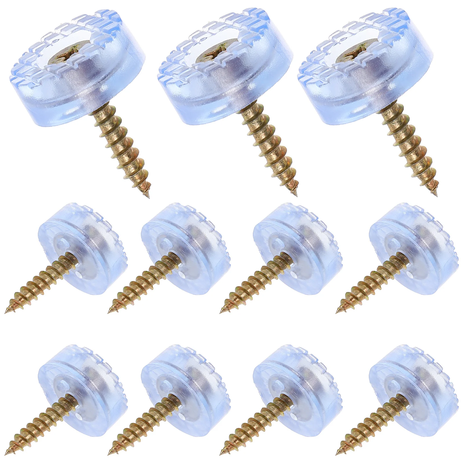 

20Pcs Rubber Furniture Feet Non-Slip Chair Legs Anti-Slip Screw-on Floor Protectors for Sofa Tables Chairs Cabinets