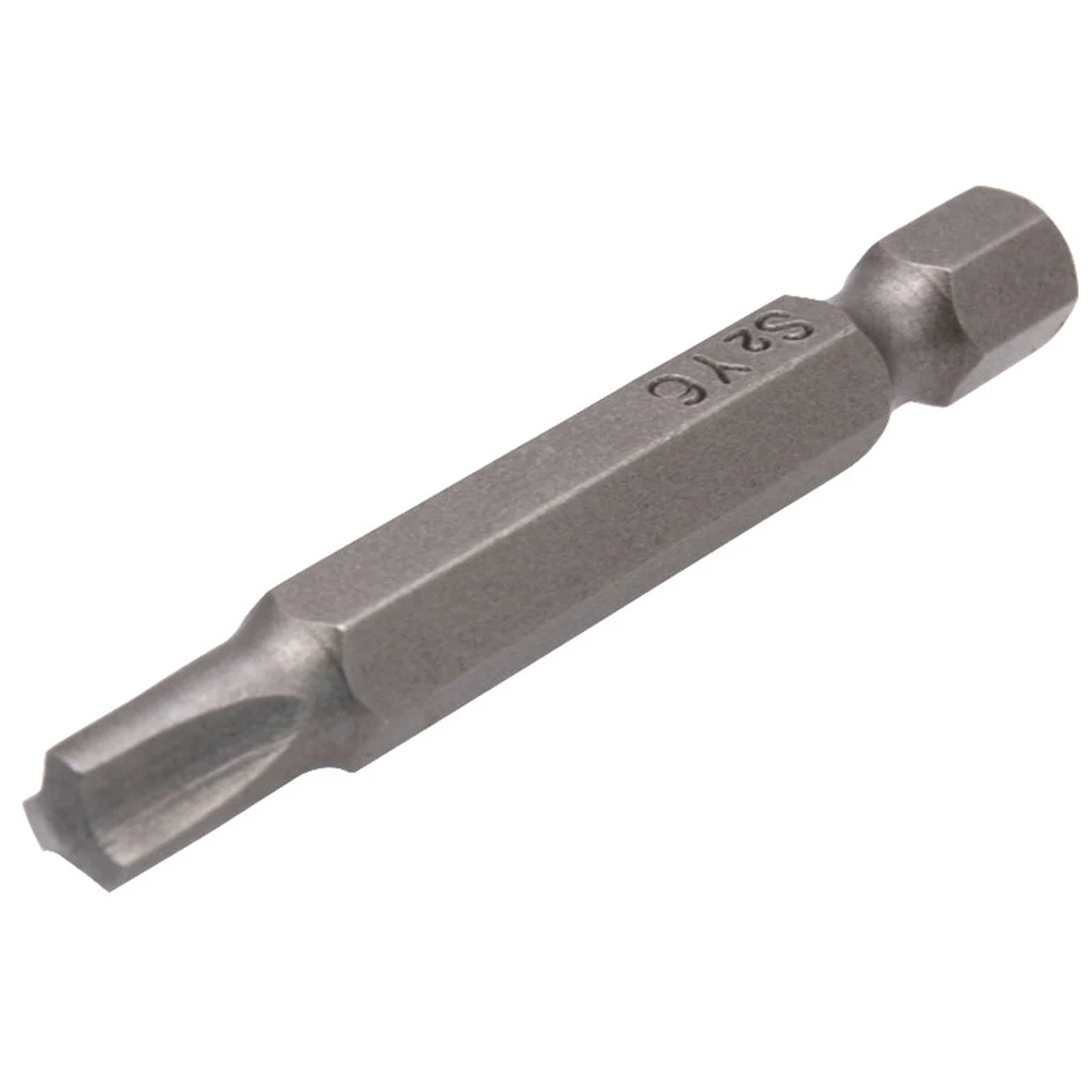 

4 Pcs Screwdriver Bicycle Batch Triangle Bit Security Screwdriverscrew Anti Theft Head Silver Bits Shaped Drill
