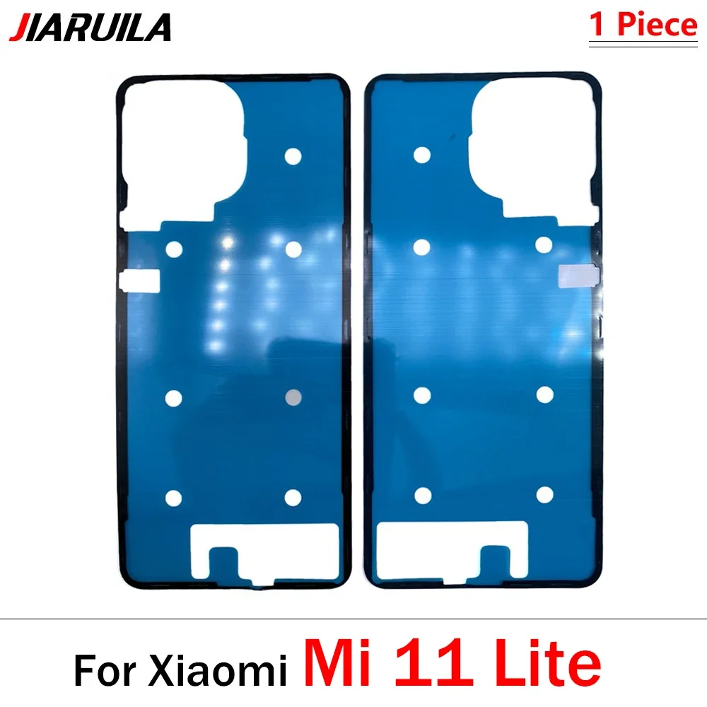 Kit Copri Batteria In Vetro Plastificato Per Xiaomi Mi 10 5G – Retro Scocca Posteriore Con Adesivo, Compatibile Con M2001J2G