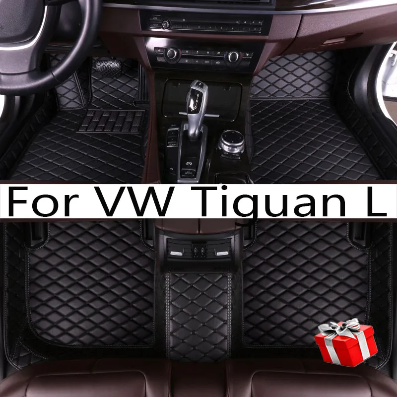 

Car Floor Mats For VW VW Tiguan L 2017-2023 20018 2019 2020 2021 Custom Auto Foot Pads Automobile Carpet Cover interior