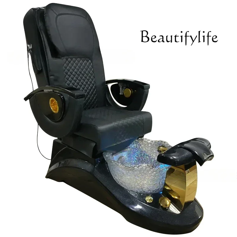 

Electric Nail Art Foot Massage Chair Eyelash Hand and Foot Care Reclining Chair SPA Spa Foot Therapy Sofa