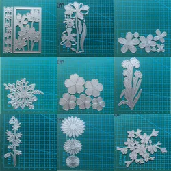 Floral plants metal cutting dies mold Scrapbooking decoration paper craft knife mould blade punch template Embossing stencils
