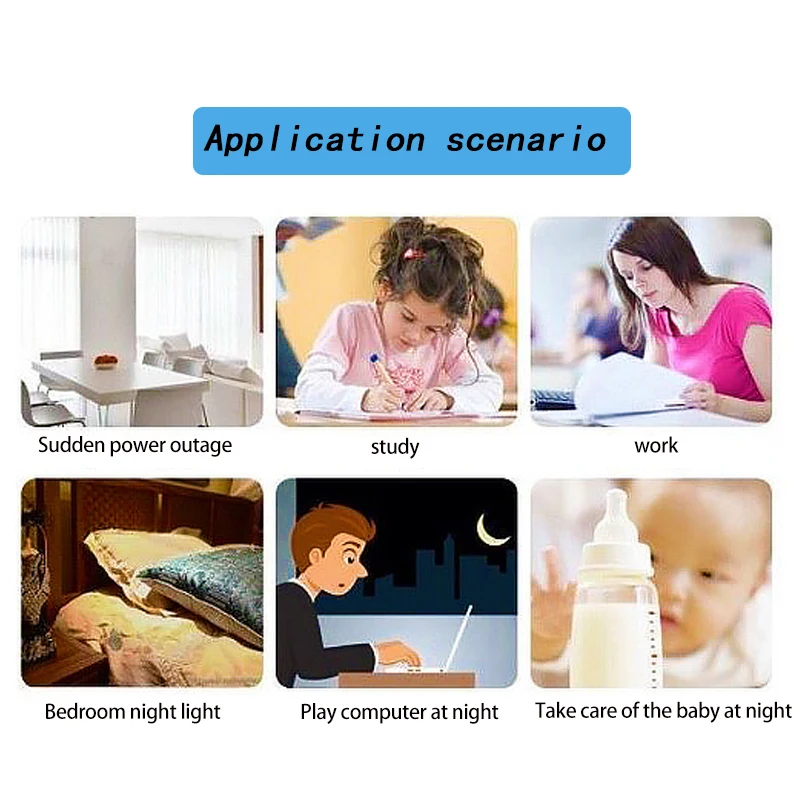 LED Desk Lamp Eye Protection Lamp Table AAA Battery Reading Book Lights Reading Lamp Desk Lights Morden Lamp to Read a Book
