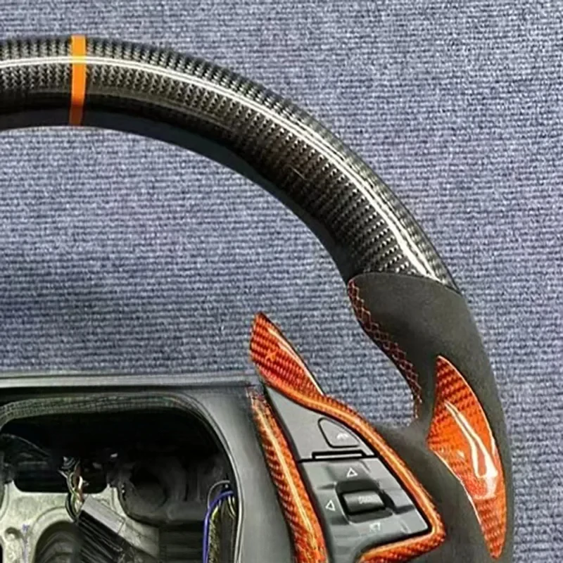 High Quality Carbon Fiber Steering Wheel For Car Modification Upgrade