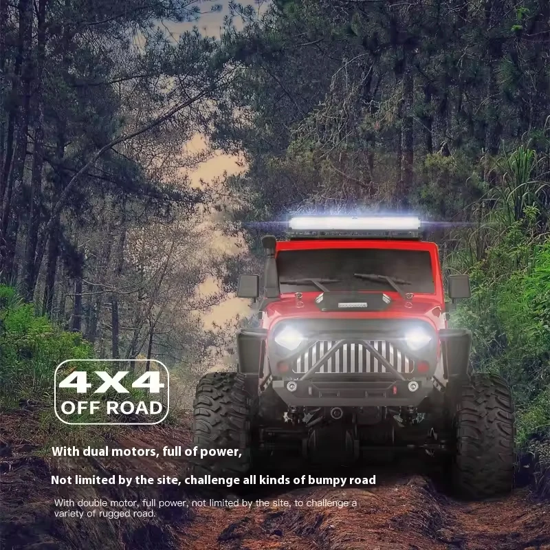 WLtoys 104311 مركبة على الطرق الوعرة 1:10 سيارة تسلق ذات دفع رباعي معلقة جسر مستقيم مزدوج على الطرق الوعرة لعبة أطفال هدية