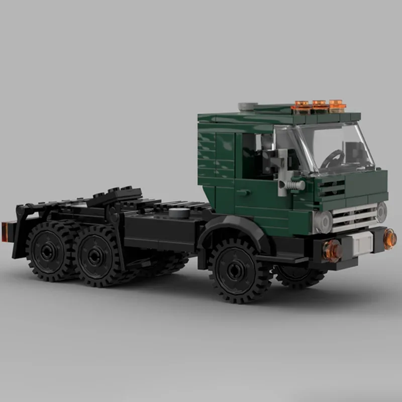 

202PCS MOC KAMAZ Tractor Truck Building Blocks DIY Educational Toy Enhance Kids Creativity Operational Skill Gift