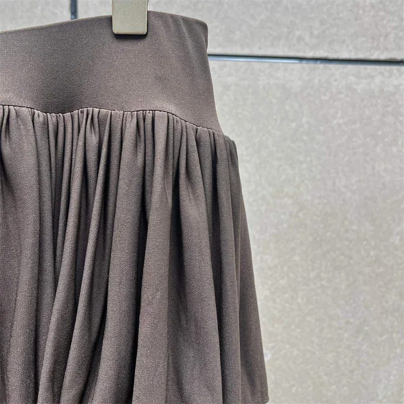 Women's skirt New low waist short skirt for summer 2025 Asymmetric slim fit cake skirt Layered pleated skirt Women's half skirt