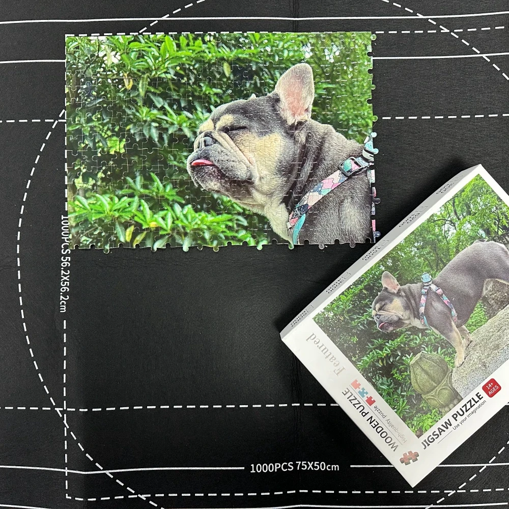 حصيرة أحجية منشار MaxRenard ، حافظة طاولة كبيرة محمولة ، لوحة حارس مربية لأعلى ، من من من من من من من من ؟ #5