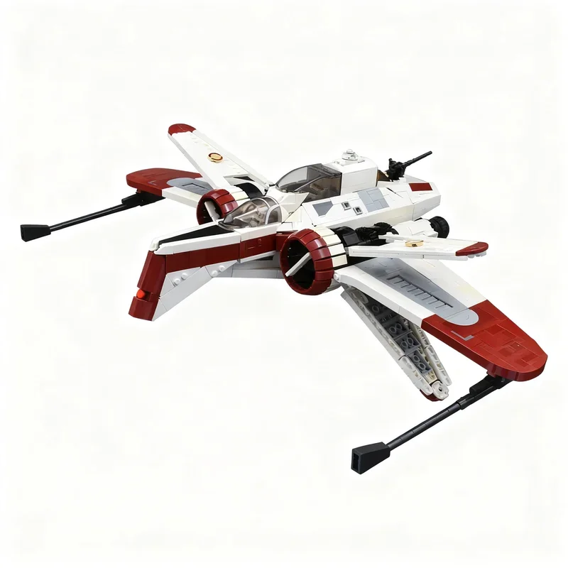 2085PCS MOC Space Battle Movie ARC 170 Starfighter Model Custom Puzzle DIY Creative Ideas Toy Assembly Birthday Gift Series