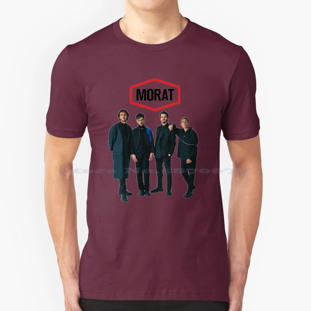 Morat T Shirt 100% Cotton Tee Band Juan Pablo Isaza Villamil Martin Vargas