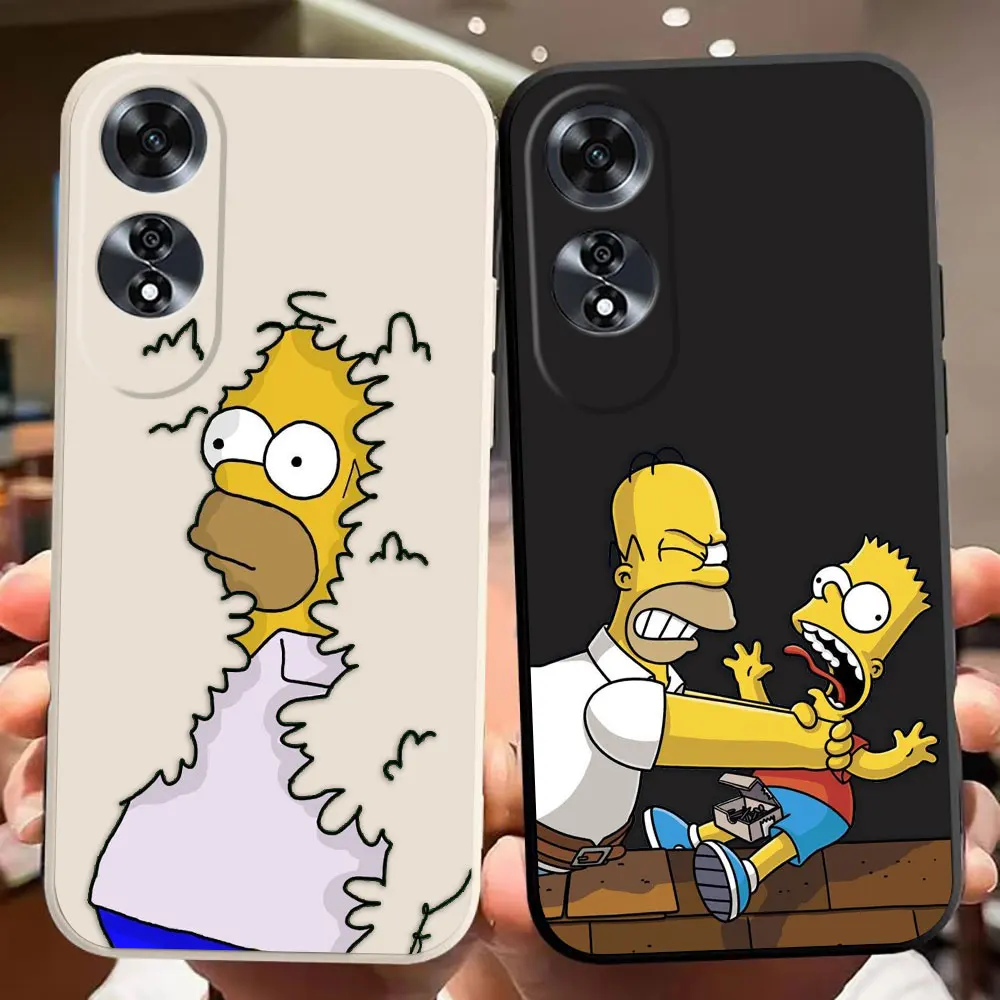

Anime Boy The S-Simpsons Phone Case For OPPO F11 F29 A9 A15 A16 A17 A31 A38 A53 A54 A54 A57 A60 A74 A78 A91 A92 A93 A94 A98 Case