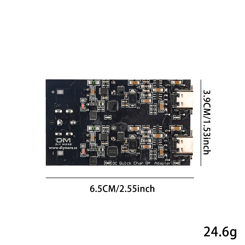 1/2/4 Channel SW3518 Mobile Phone Quick Charger Adapter Module 6-35V QC4.0 PD3.0 Type-C USB Fast Charge Step-down Module