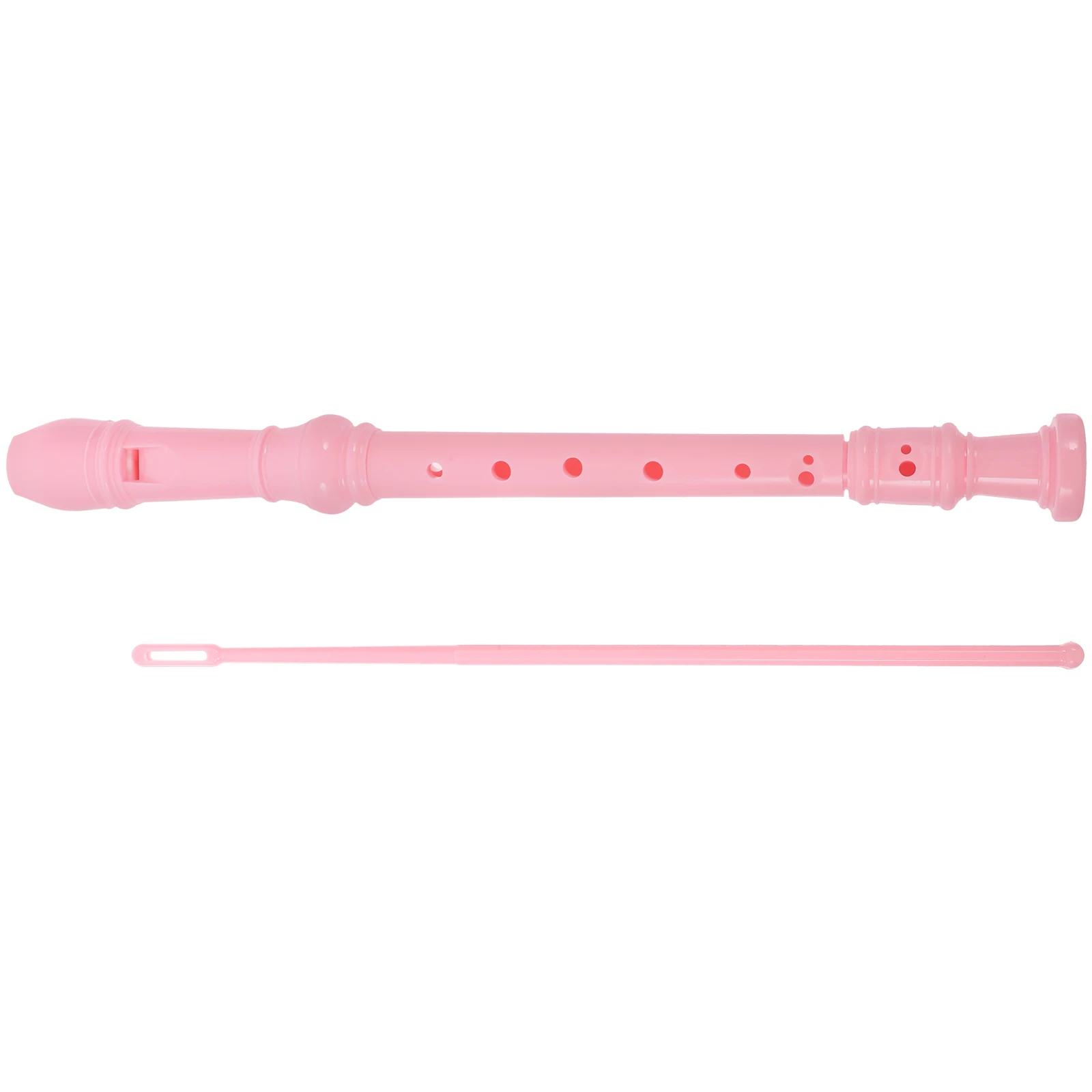 

1 Set High Pitch Recorder 8 Hole Flute For Beginners Soprano Musical Instrument With Cleaning Rod Storage Bag Teens Gift Idea