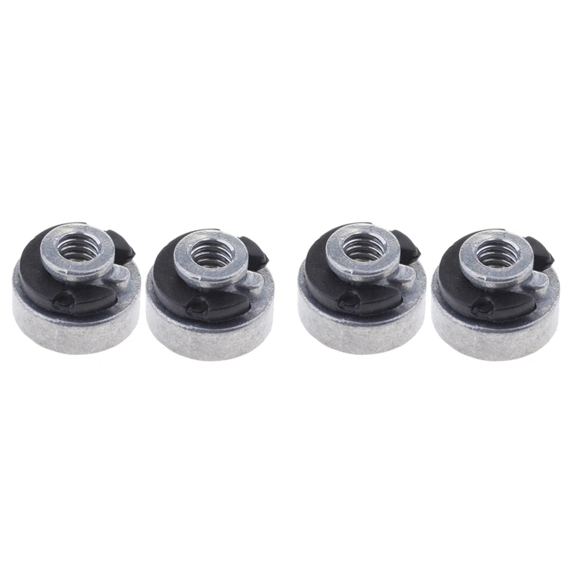 4 PCS Fender Seat Nut Kit For Electra Glide Street Glide Sportster 1997-2020