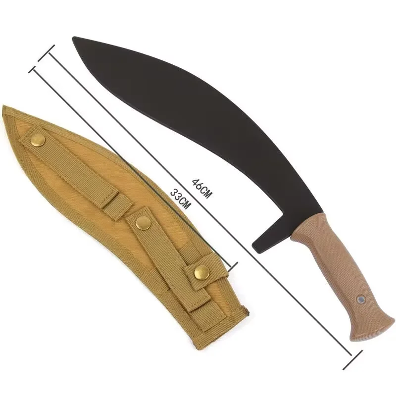 Rubber Nepal Knife Model Rubber Plastic Knife Multifunctional Outdoor Tactical Knife Model