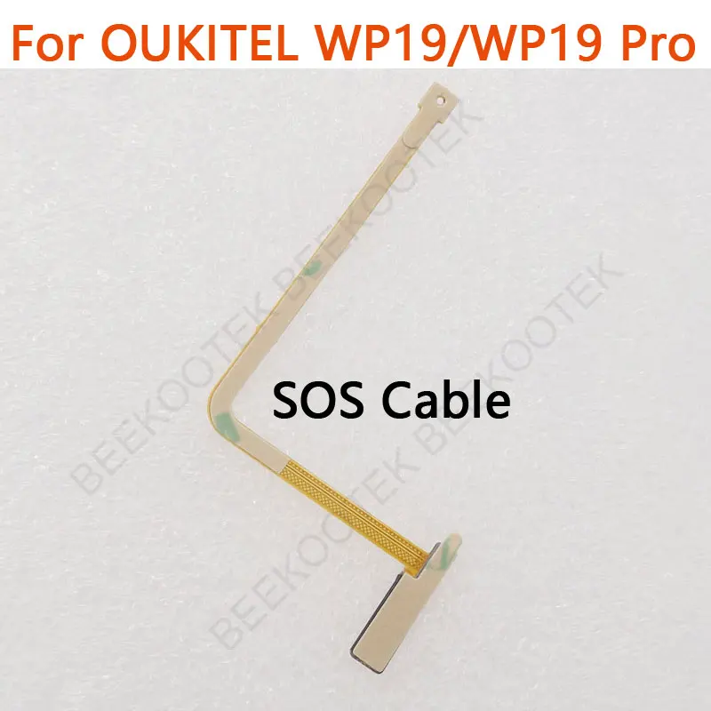جديد الأصلي OUKITEL WP19 WP19 Pro حجم الطاقة زر الجانب كابل SOS زر مفتاح كابل فليكس FPC ل OUKITEL WP19 هاتف ذكي