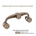 Brown Single Lock