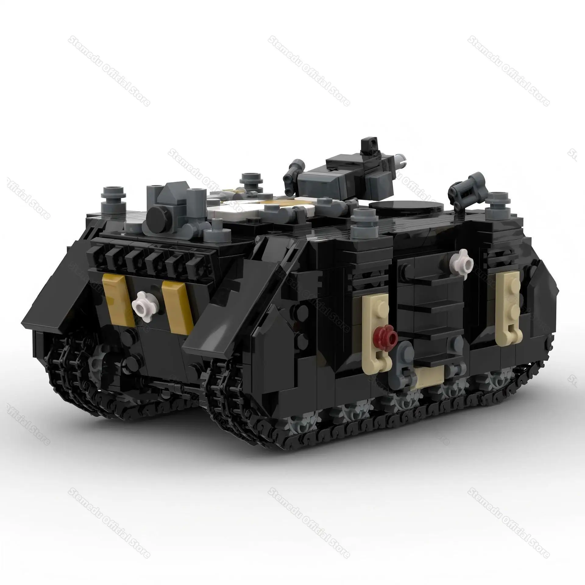 MOC Bouwstenen Hamer Battle Mecha Tank Troop Carrier Gepantserde Voertuig Missile Launcher Terreinwagen Speelgoed Kids Gift