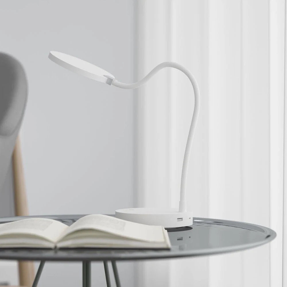 COOWOO U1 Intelligent Wireless LED Desk Lamp with Light Sensor USB Eye-protecting Function 100-240V Smart Mi Home