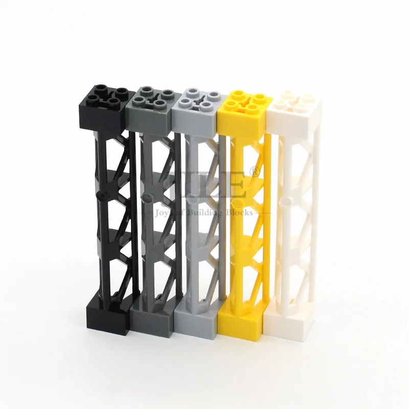 10pcs Moc Building Blocks 58827 Telegraph Pole Iron Frame Support 2x2x10 Girder DIY Bricks Compatible with Architecture Toys