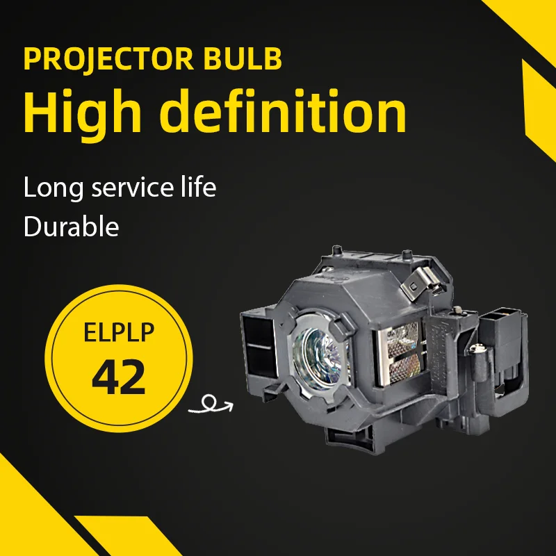 

Compatible ELPLP41 ELPLP42 for EMP-X6 EX21 EX30 EX50 EX70 H283A H283B H284A H28 EB-410WE EMP-280 EMP-400 EMP-400W EMP-400W