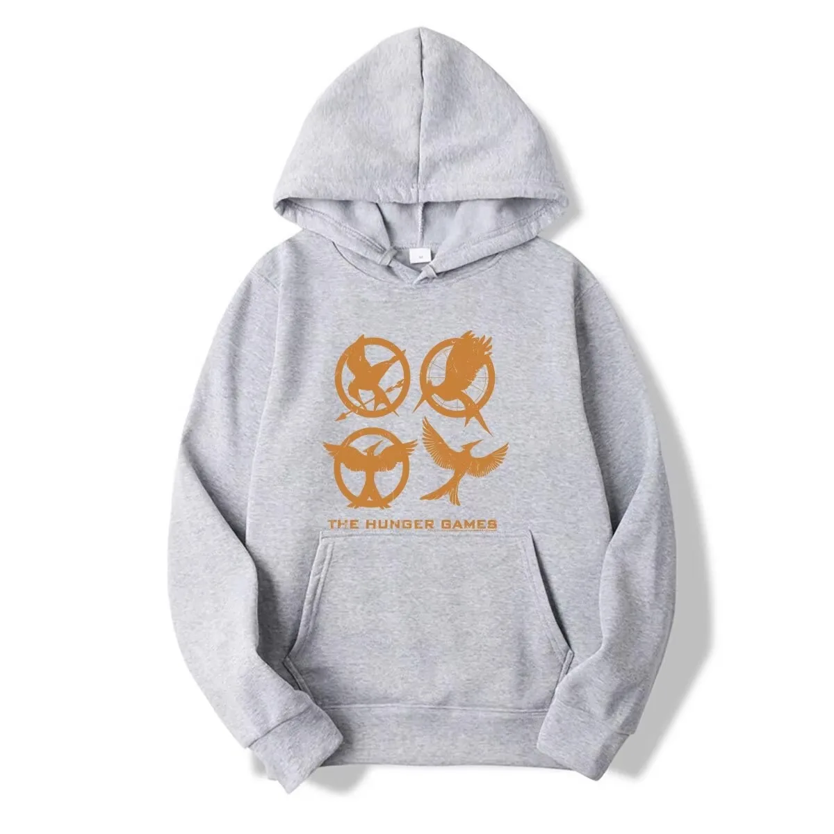 2026 Vintage Bird Symbol Graphic Hoodie Men Retro Flying Bird Print Hooded Sweatshirt Unisex