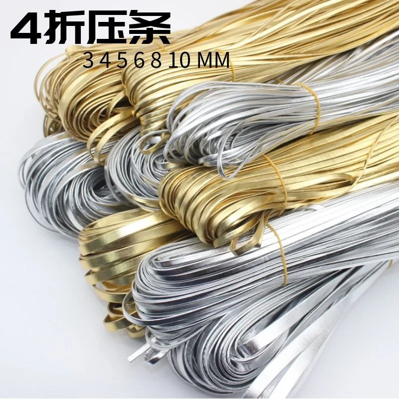 

Diy Leather Cord 60% Off Pu Leather Strip/anime Universal Binding/chain Leather Press Strip Deep Gold Silver Leather Cord