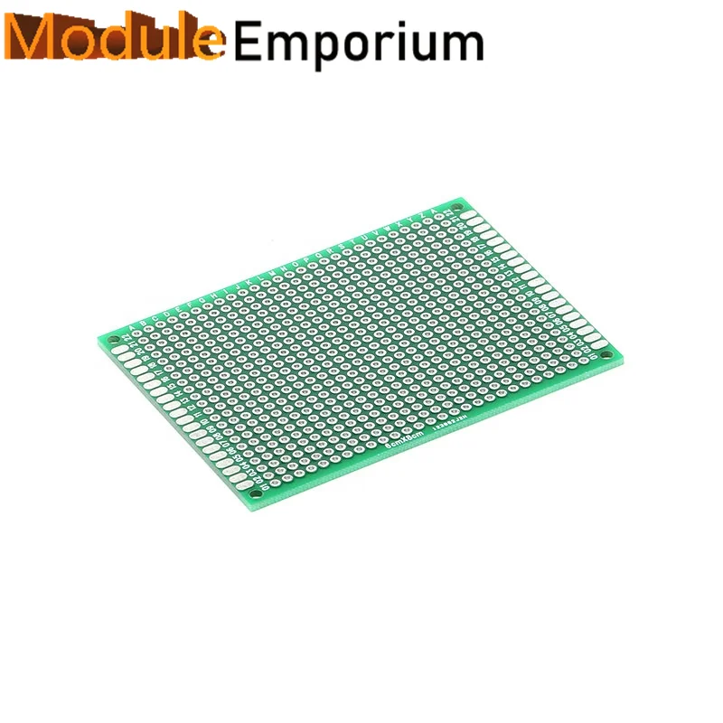 DIY Prototype Paper PCB Universal Circuit Board 6*8cm  Double Side Board Glass fiber cement siding board
