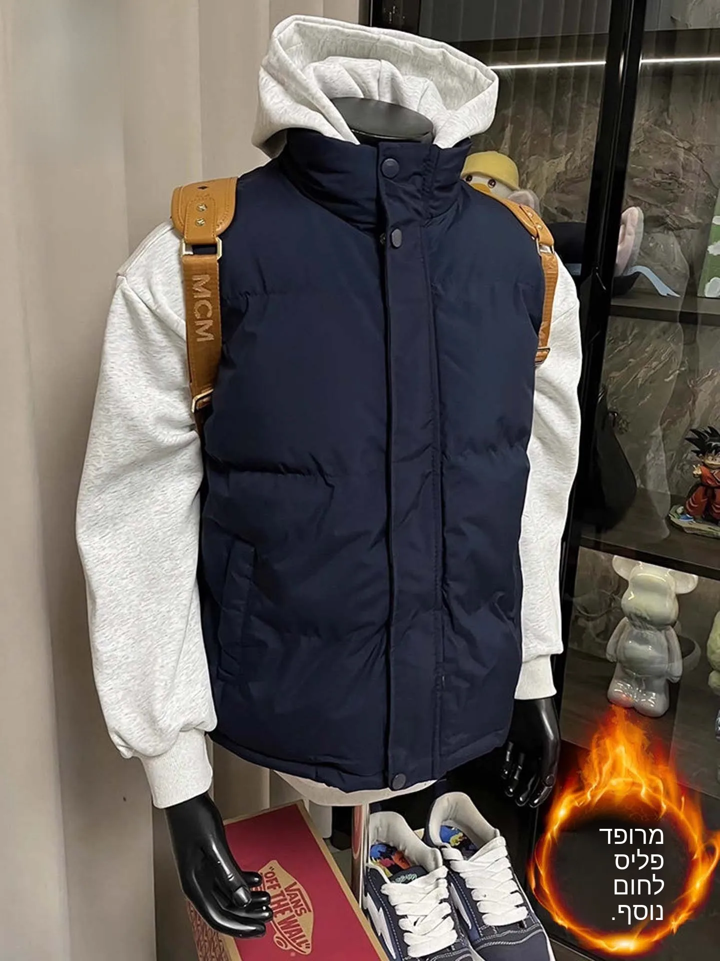 

Мужской легкий утепленный жилет Nainiu Road: модный, осенне-зимний, безрукавный, хлопковый, для многослойных образов