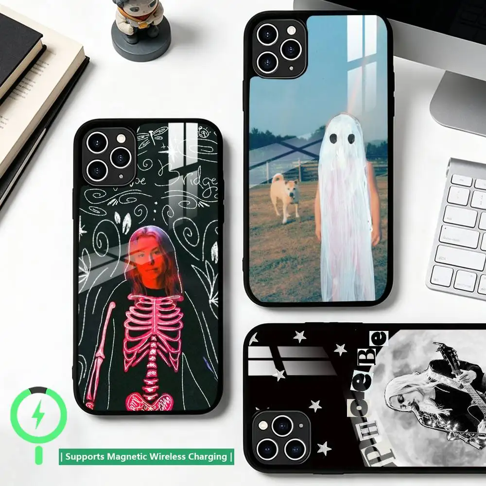 Popular Singer Phoebe Bridgers  Phone Case For iPhone17,16,15,14,13,12,11 Plus,Pro Compatible with magnetic wireless charging