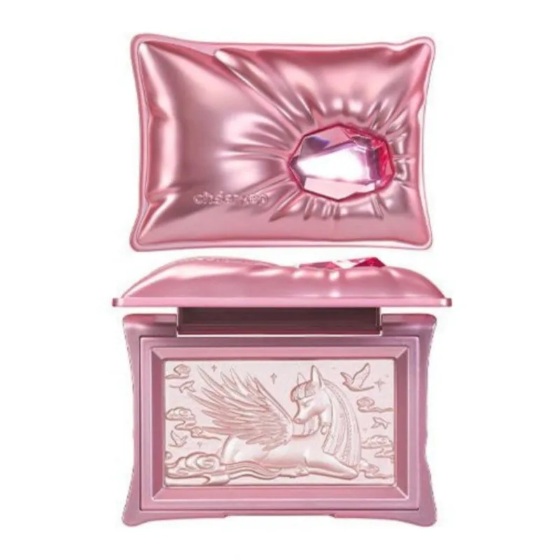 

Qianyan Treasure Pillow Qimeng High Gloss Powder Matte Pearl Daily Light Makeup Contouring Plate Brightens High Gloss