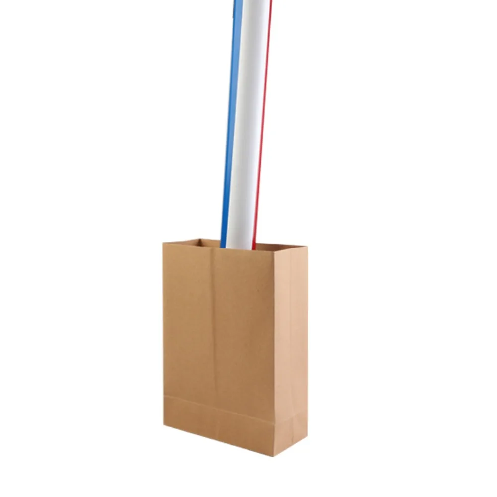 

Close-up Bag Appearing Big Straw Gimmick Props Magic Show Big Straw Magic Tricks Stage Street Mentalism Empty Bag Appear Straw