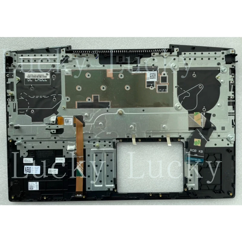 f For DELL G5 5500 Laptop Keyboard Palmrest Upper Case wi/ Colorful Backlit 01RPF5
