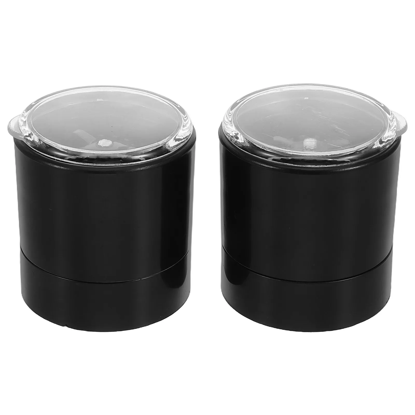 2Pcs Stainless Steel Grinder for Glass Spice Bottles Compact Handy Manual Grinder Lid Salt Pepper Sea Salt Kitchen Mill - view 5