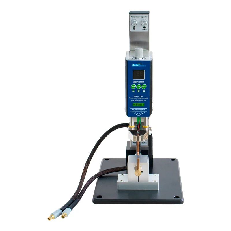 HT-SW01H HT-SW02H Battery spot welding machine/Spot welder with Pneuatic butt weld head/butt welding head/opposed weld head