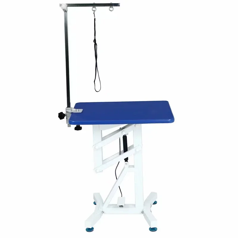 Table de toilettage rotative pneumatique pour animaux de compagnie, table de toilettage de bureau pliable pour chien