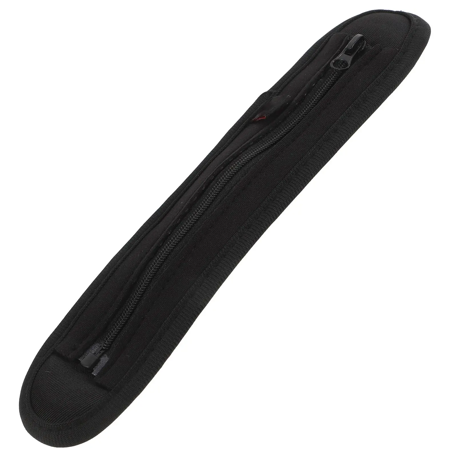

Detachable Shoulder Pad for Backpack Straps Black M Size Guitar Bag Strap Cushion Oxford Fabric Anti Slip Zipper Camera Laptop