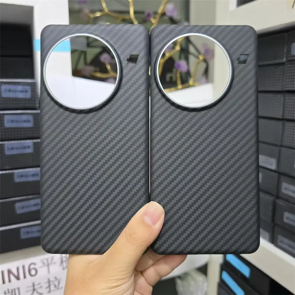 Magnetic Premium Real Carbon Fiber Aramid Slim Case For VIVO X200 Pro VIVO 200 Matte Armor Hard Cover