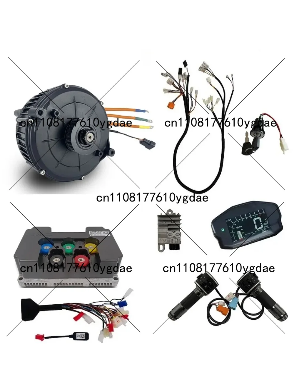 

QS165 30H 5000W PMSM Среднеприводной двигатель с датчиком