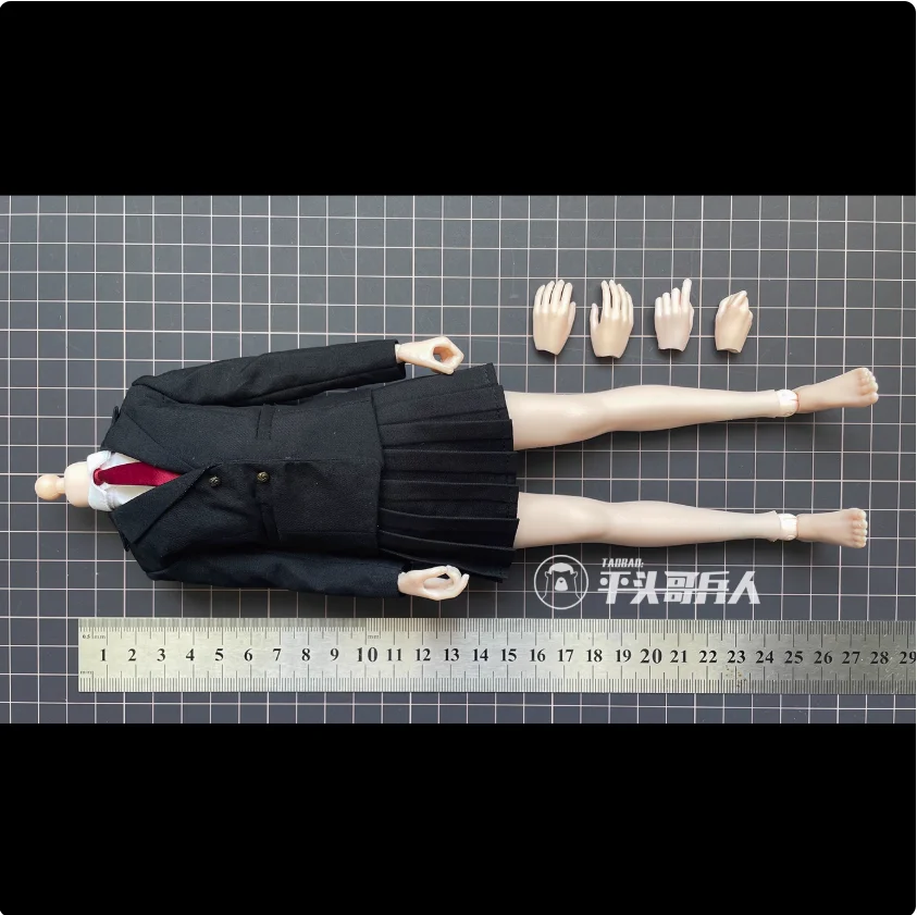 

JKTOYS K-005 1/6 Женский солдат, тело, рука, нога, куртка, юбка, рубашка, галстук, модель игрушки на складе