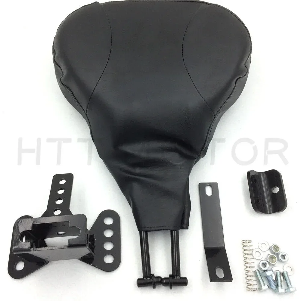 Motorcycle Adjustable Driver Rider Backrest For 1988-2017 Harley Davidson Touring Models