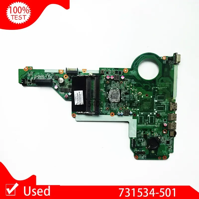 

Used 731534-001 731534-501 For HP Pavilion 17Z-E100 17Z 17-E NOTEBOOK DA0R76MB6D0 Laptop Motherboard A4-5000 CPU