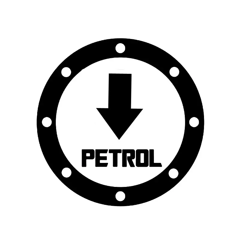 

Car stickers PETROL personality gasoline creative stickers fuel tank cover stickers pvc waterproof sunscreen cars accessories