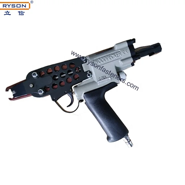 Wear resistance design air stapler C24 sc-7c Hog Ring gun for rabbit cages