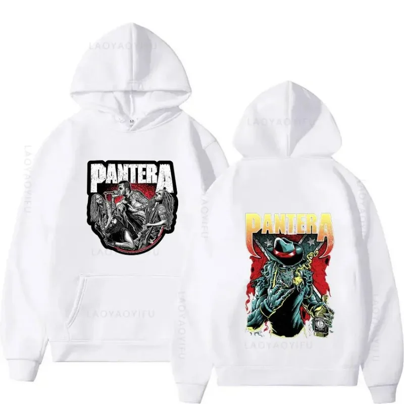 Pantera Heavy Metal Band Theme Men's Clothing Y2k Hoodie Hooded Shirt Hoody New Hoodies and Sweatshirts Autumn & Essentials