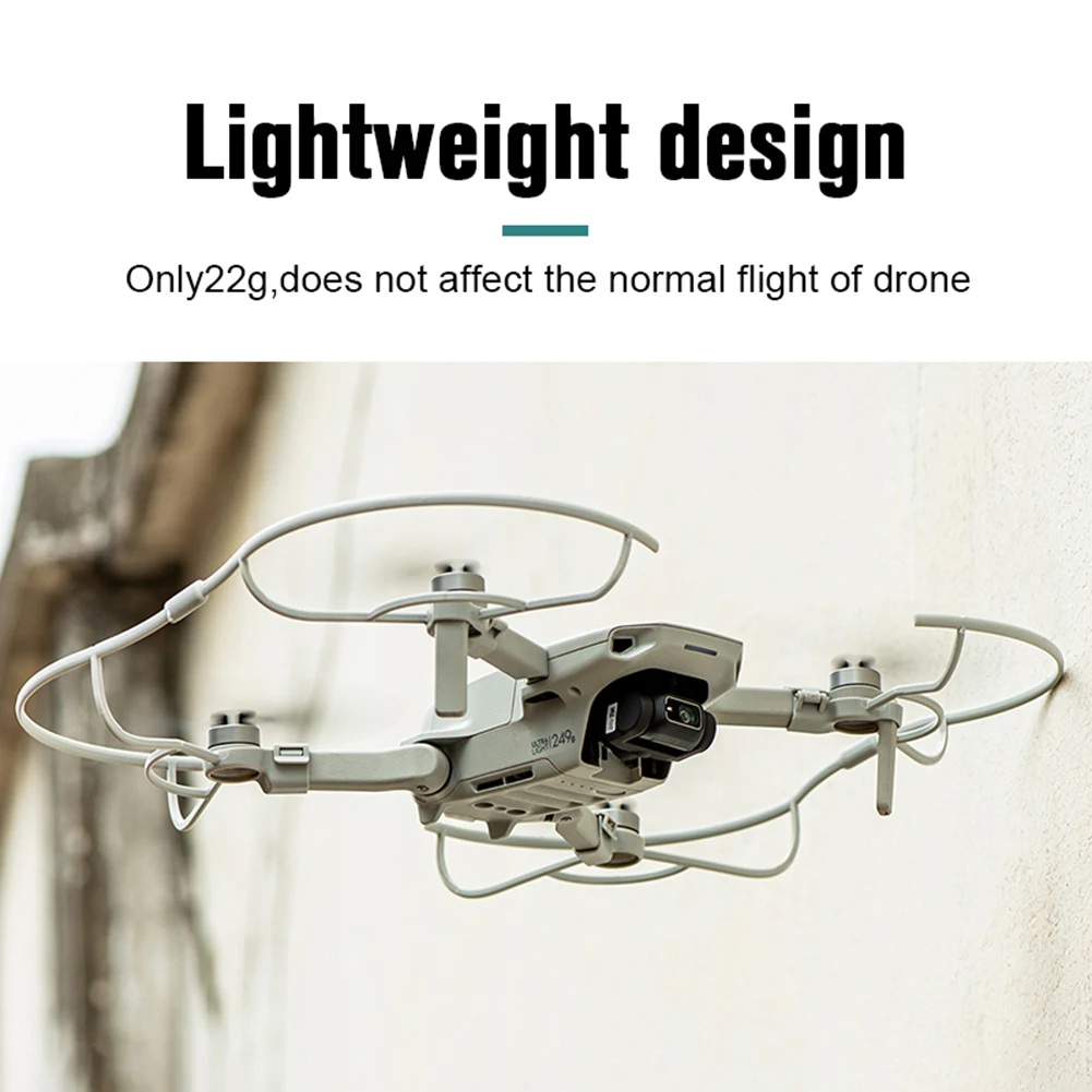 حلقات حماية لحماية الطائرة بدون طيار ملحقات حراس المروحة شفرات حماية لـ DJI Mini SE/Mini 2/Mavi