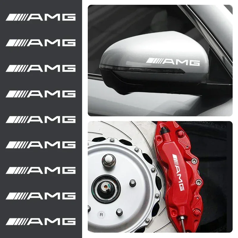 

2025 Hot 1/2/5/10pcs Car Stickers emblem Auto Decor Decals For Mercedes Benz AMG W206 W204 W205 W212 W213 W221 W222 W223 W251 W4