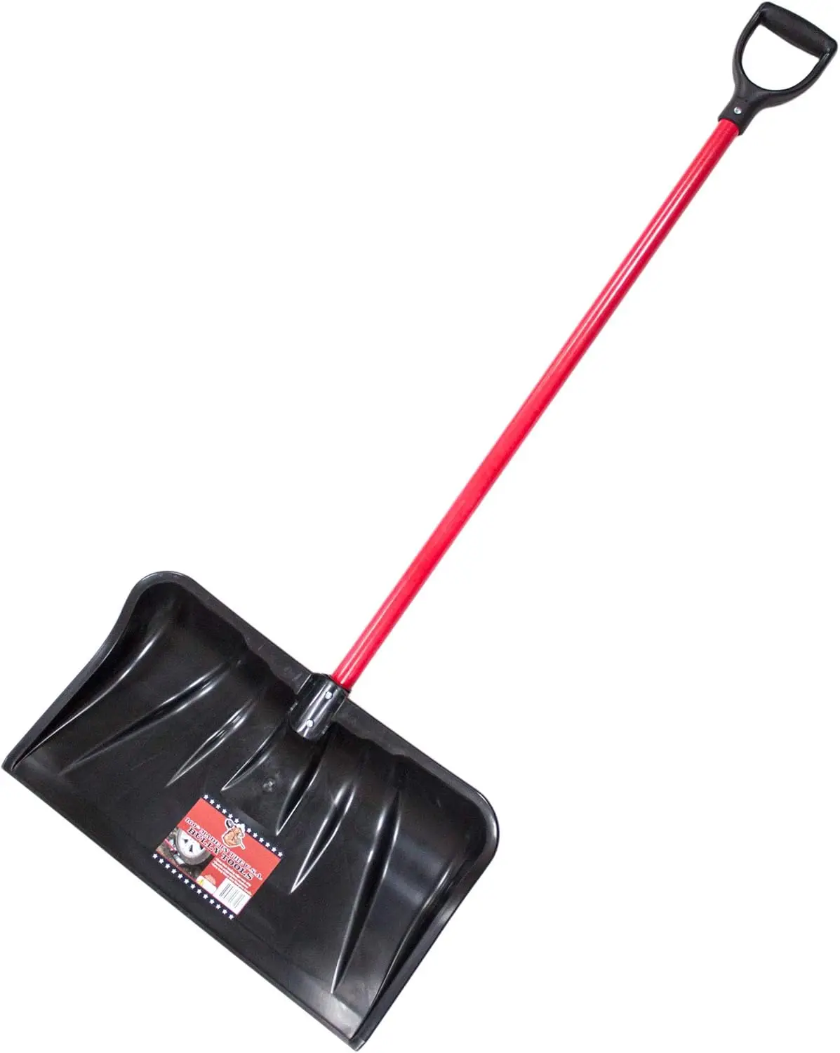 

Combination Snow Shovel with Fiberglass D-Grip Handle, 22-Inch