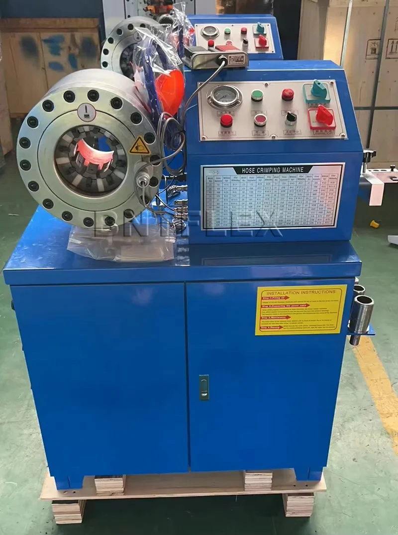 BNT50D Crimping Peeling combined machine 380v 3 Phase 2 Inch Strong Workshop Equipment Hydraulic Hose Press