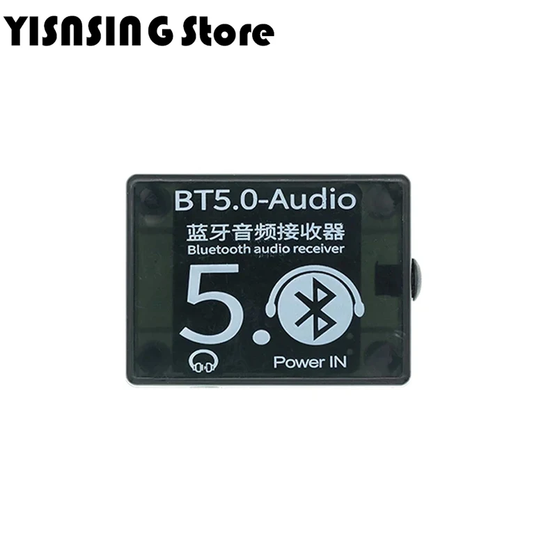 Mini Bluetooth 5.0 Decoder Board Audio Receiver BT5.0 PRO MP3 Lossless Player Wireless Stereo Music Amplifier Module With Case